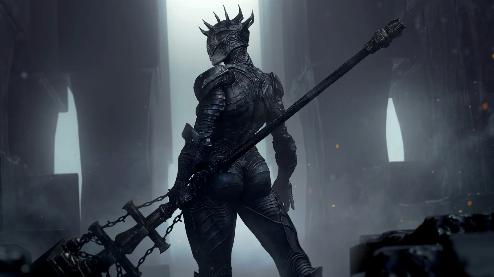 Proxima, the Broodseeker in Mortal Shell II