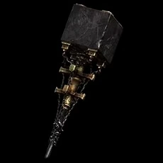 Obsidian Hammer weapon in Mortal Shell II